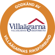 Godkänd av Villaägarnas Riksförbund